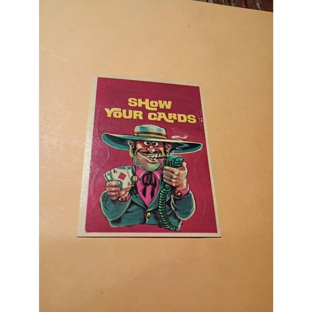 Vintage 1978 Donruss CB Convoy Sticker Trading Card CB Dictionary Show Your Card
